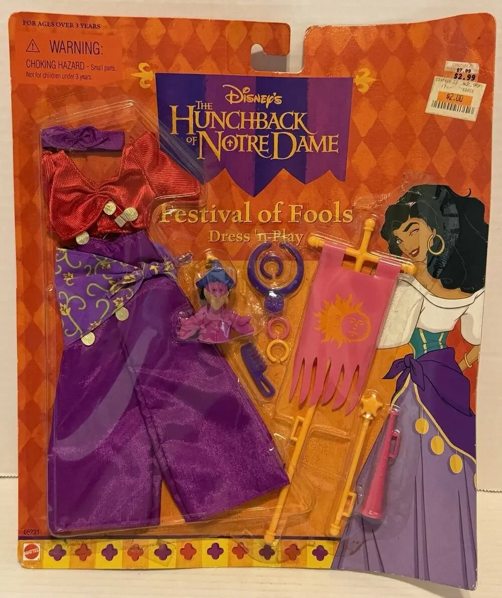 Mattel Disney Hunchback of Notre Dame Festival Of Fools #66231 NEW FREE SHIPPING